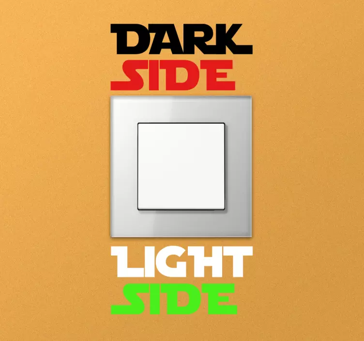 Autocolantes interruptores Interruptor de luz colorido do guerra  - TenStickers