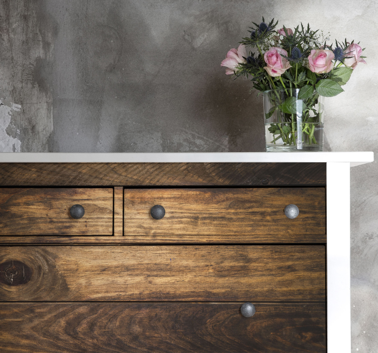 Autocolantes para móveis Efeito de madeira velho - TenStickers