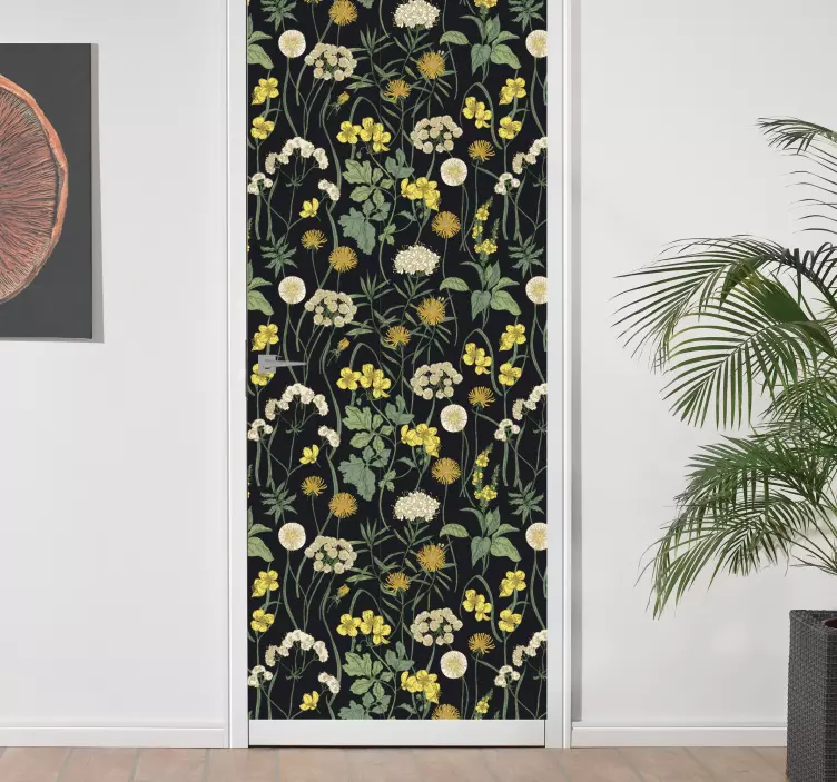 Autocolantes para móveis Estampa floral - TenStickers