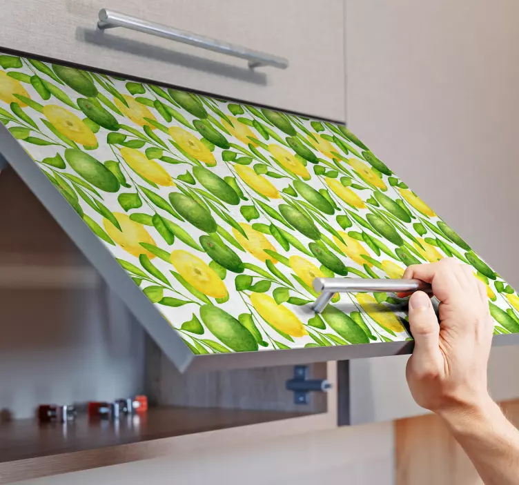 Autocolantes para móveis Limões e limas - TenStickers