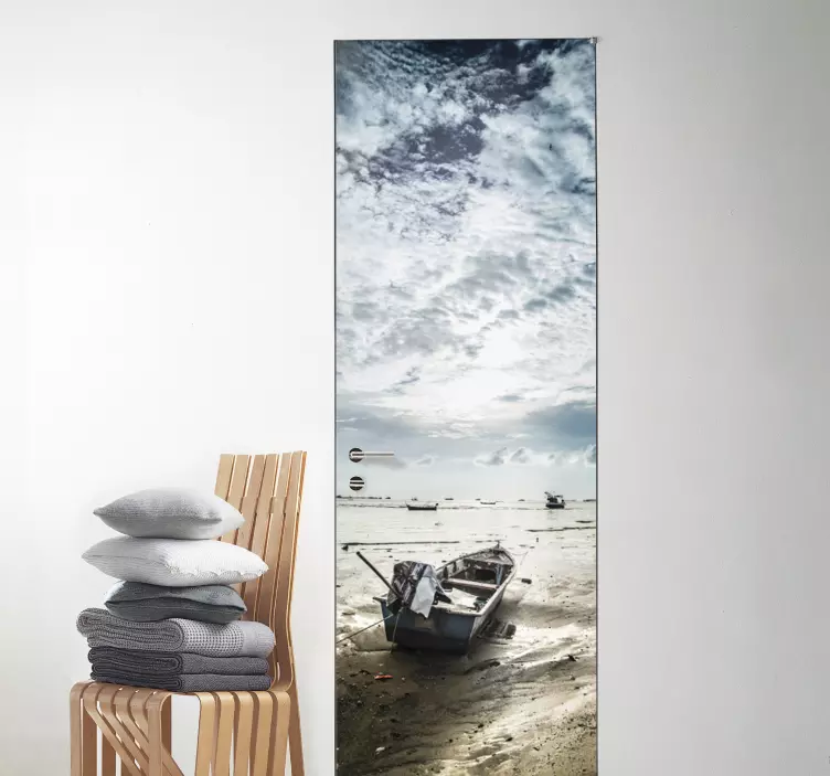 Autocolantes para portas Beira-mar - TenStickers