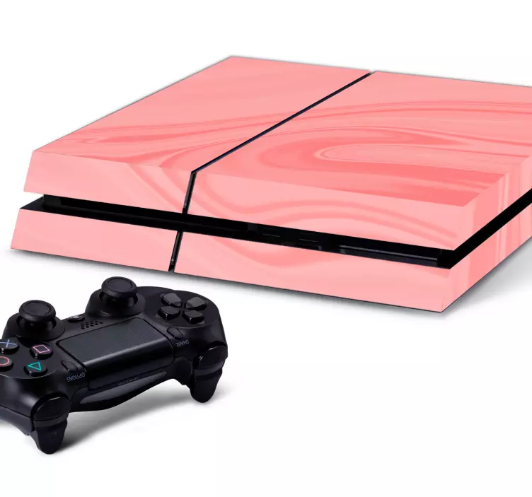 Vinil para PS4 textura rosa - TenStickers