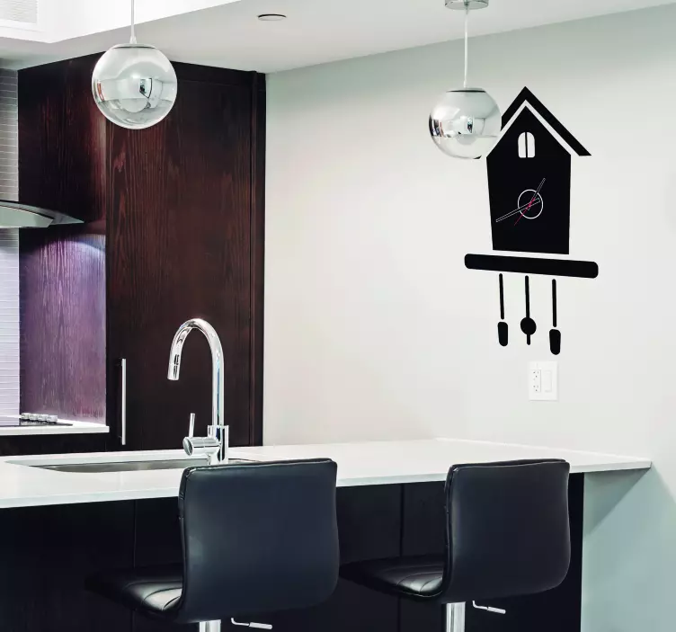 Autocolantes relógios Relógio de cuco - TenStickers