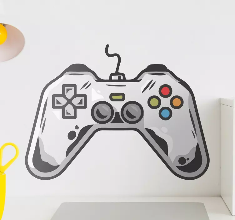Autocolante Skin para PlayStation ícone de videogame gamepad - TenStickers