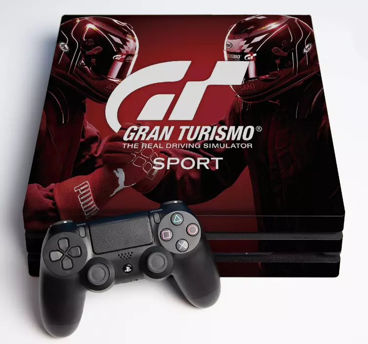 Autocolante Skin para ps4 desporto gran turismo - TenStickers