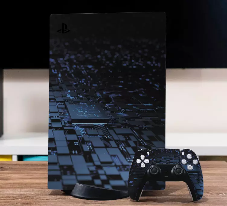 Autocolante Skin para PS5 Chipset de inteligência artificial - TenStickers