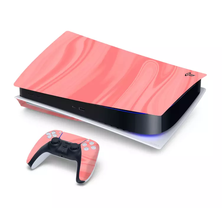 Autocolante Skin para PS5 Tons rosa - TenStickers