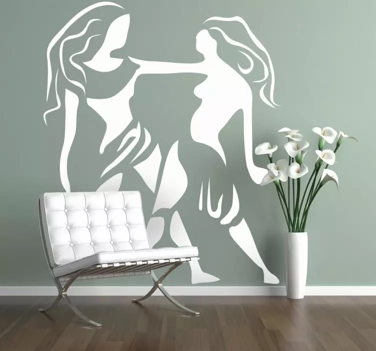 Vinilo decorativo horóscopo geminis - TenStickers