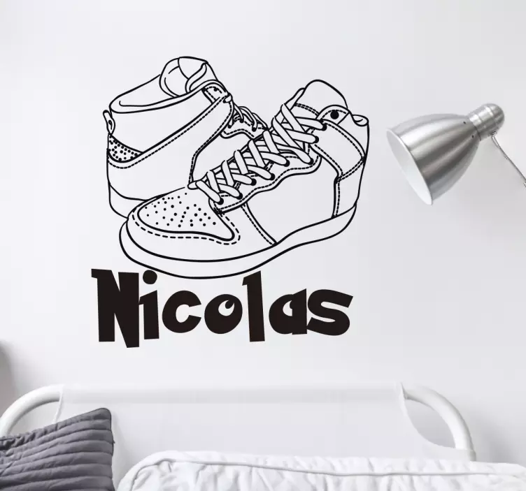 Vinilo deportivas personalizable - TenStickers