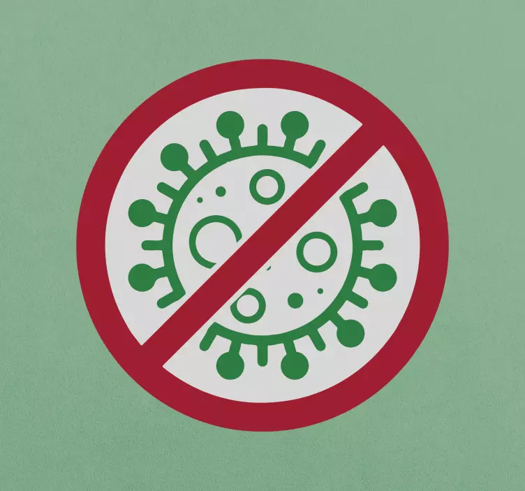 Adesivos de sinalética variada Não cobiçado - TenStickers