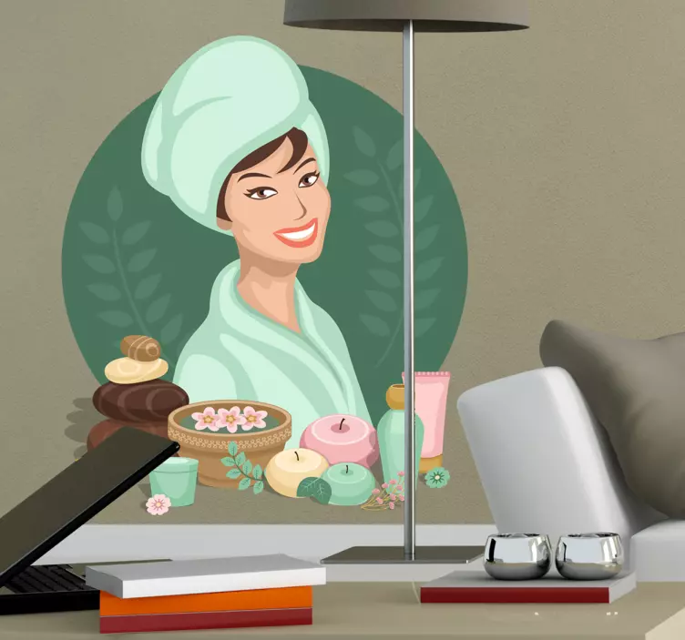 Autocolantes de moda autocolante do projeto spa - TenStickers