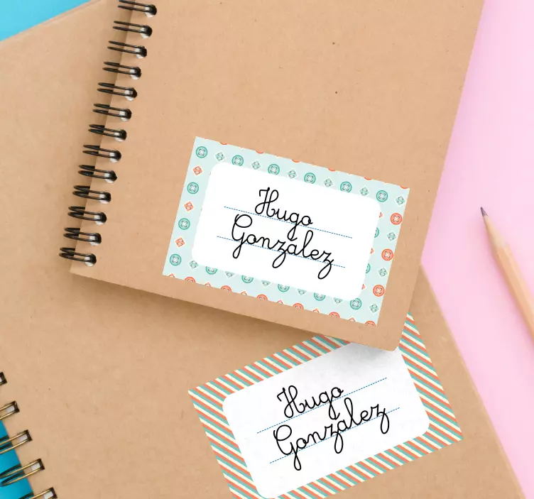 Vinis educativos Etiquetas personalizadas - TenStickers