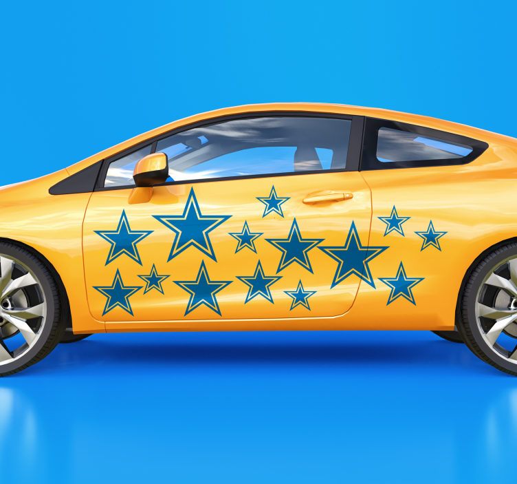 Vinis para camiões e carrinhas tuning estrelas - TenStickers