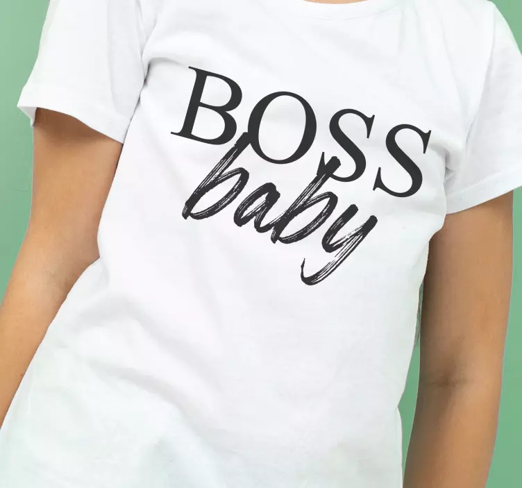 Chefe senhora e bebê T-shirtmãe filha camisa - TenStickers