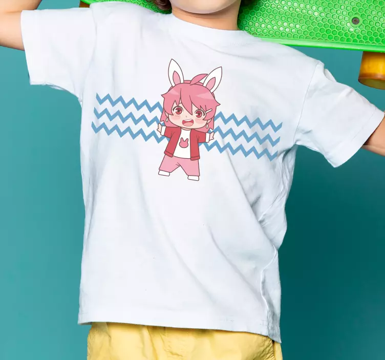 T-shirt personalizada com produtochibi anime - TenStickers