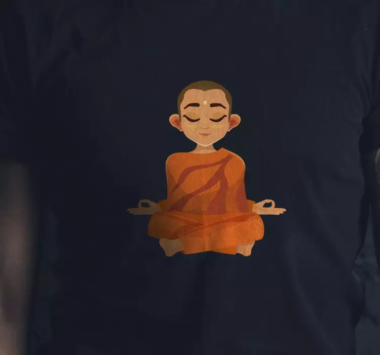 t-shirt personalizada para meditação - TenStickers