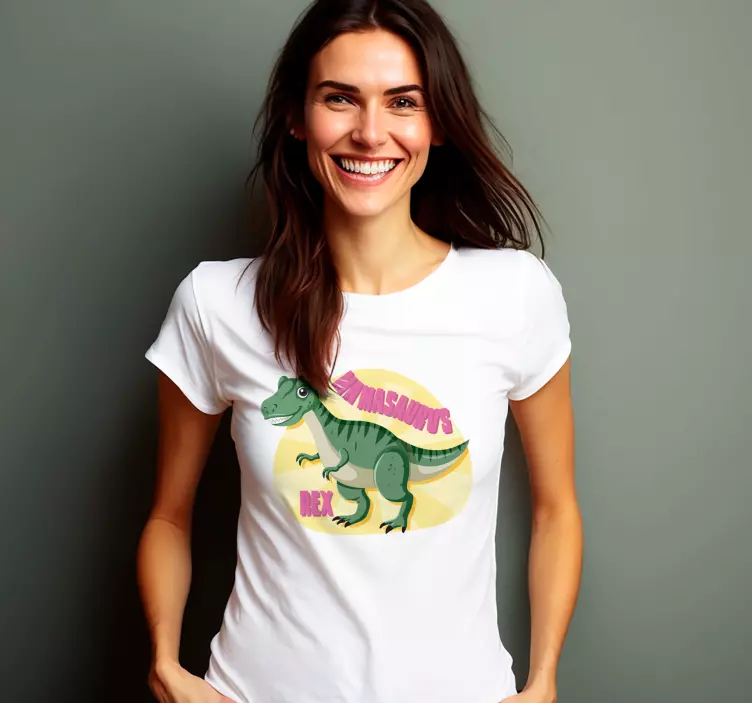 t-shirt mamasaurus rex dia das mães - TenStickers