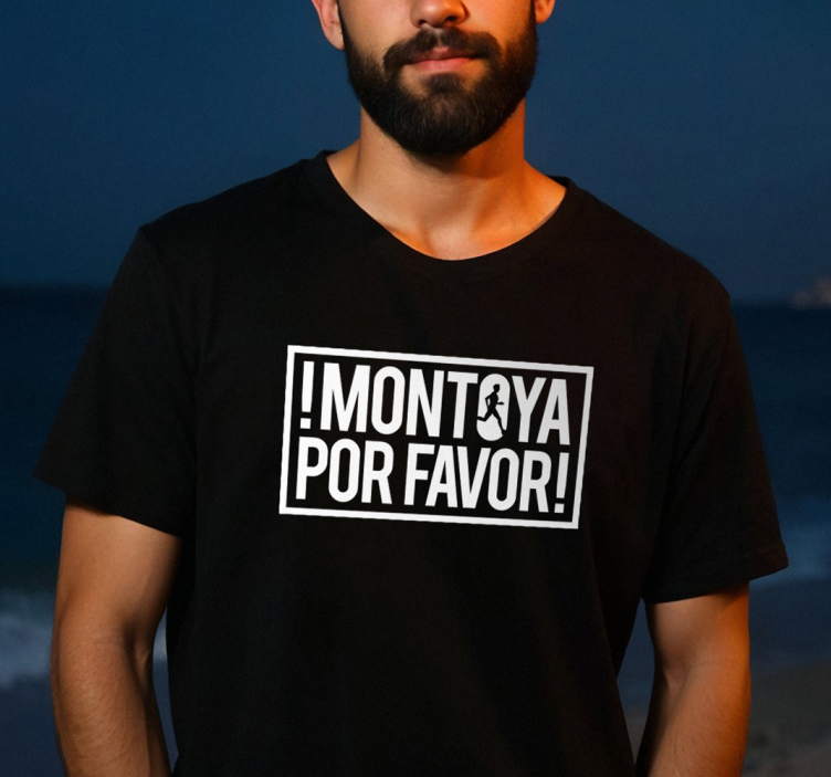T-shirt montoya por favor - TenStickers