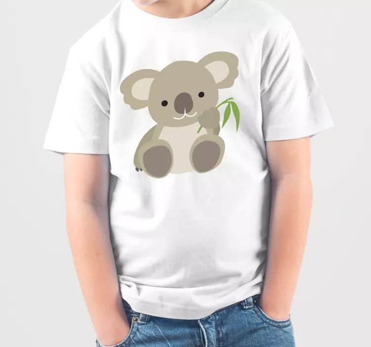 T-shirt infantil de coala para bebé - TenStickers