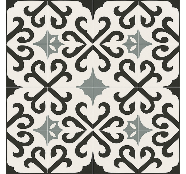 Tapete vinílico para sala de jantar stokke tripp trapp - TenStickers