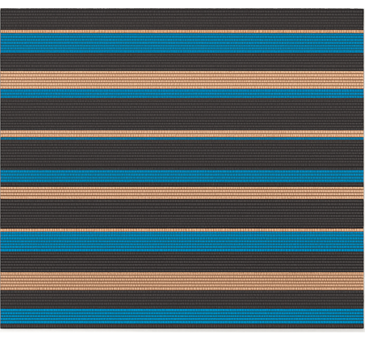 Tapete vinílico cozinha efeito tecido em tom escuro - TenStickers