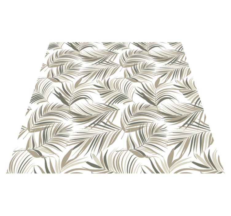 Tapete vinílico flores e plantas natureza exuberante - TenStickers