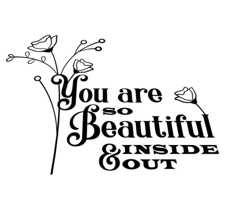 Tapete vinílico flores e plantas beleza em flor - TenStickers