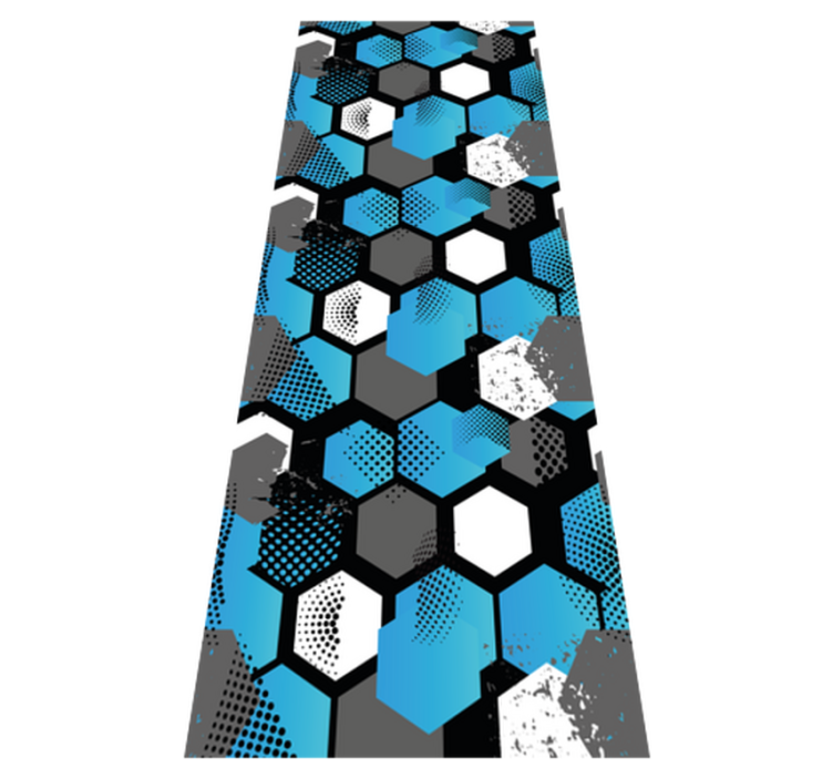 Tapete vinílico quarto fundo de futebol abstrato gradiente - TenStickers