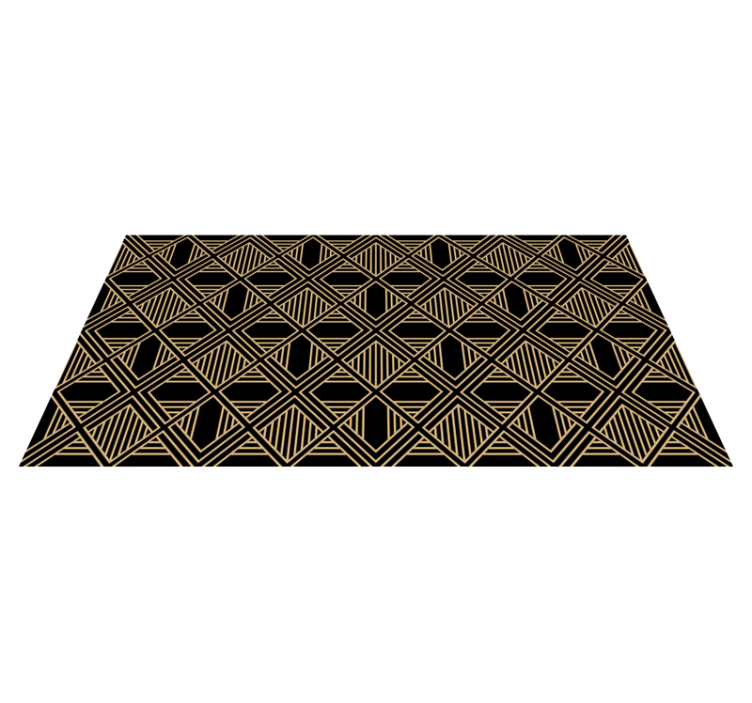 Tapete vinílico geométricas estilo art déco gatsby - TenStickers
