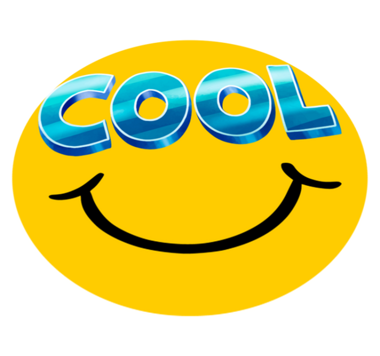 Tapete vinílico criança skateboard sorridente legal - TenStickers