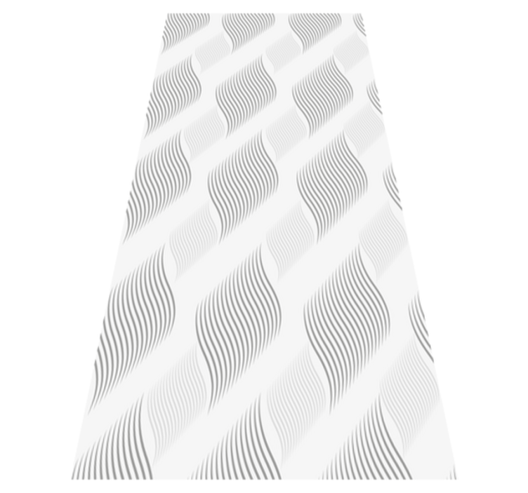 Tapete vinílico quarto padrão retrô em cinza claro - TenStickers