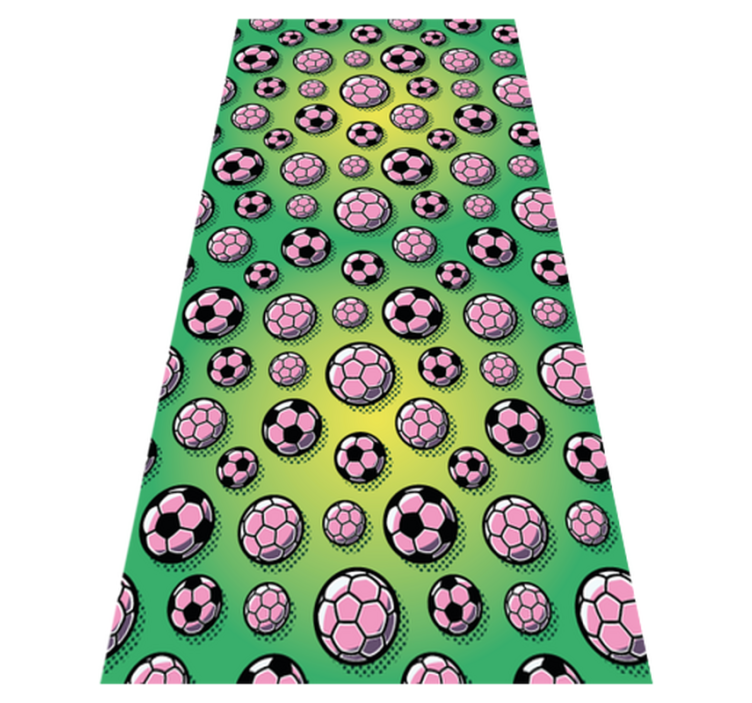Tapete vinílico quarto fundo gradiente de campo de futebol - TenStickers