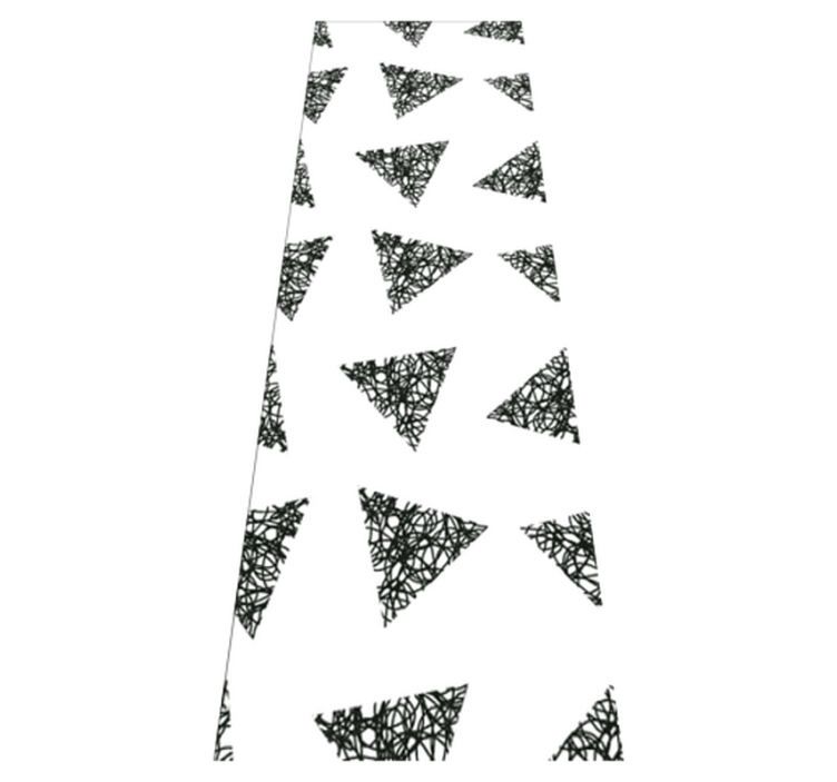 Tapete vinílico quarto com padrão de peças únicas podres - TenStickers