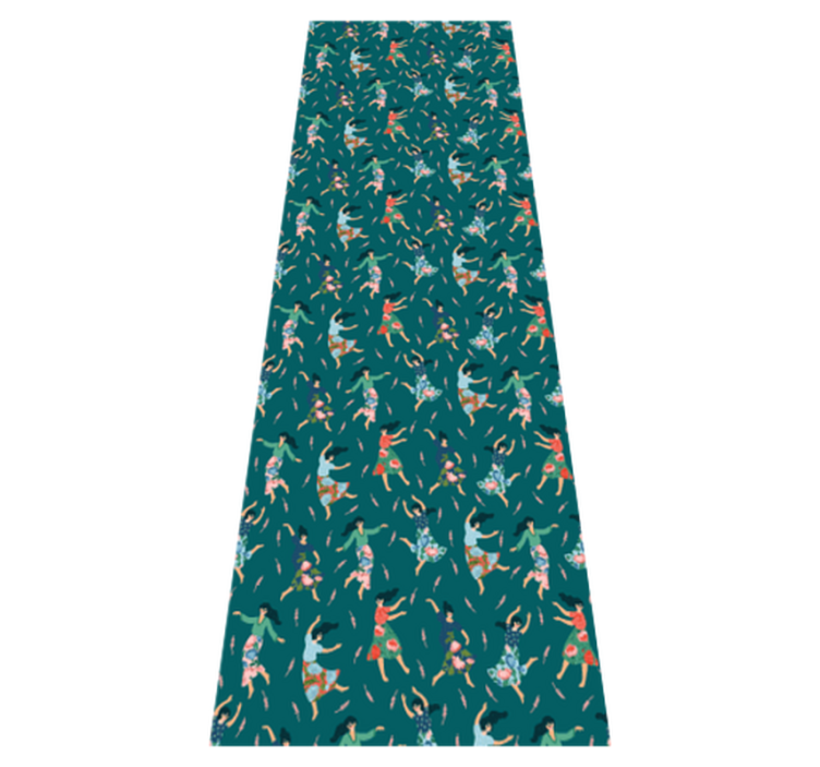 Tapete vinílico quarto mulheres dançando com - TenStickers