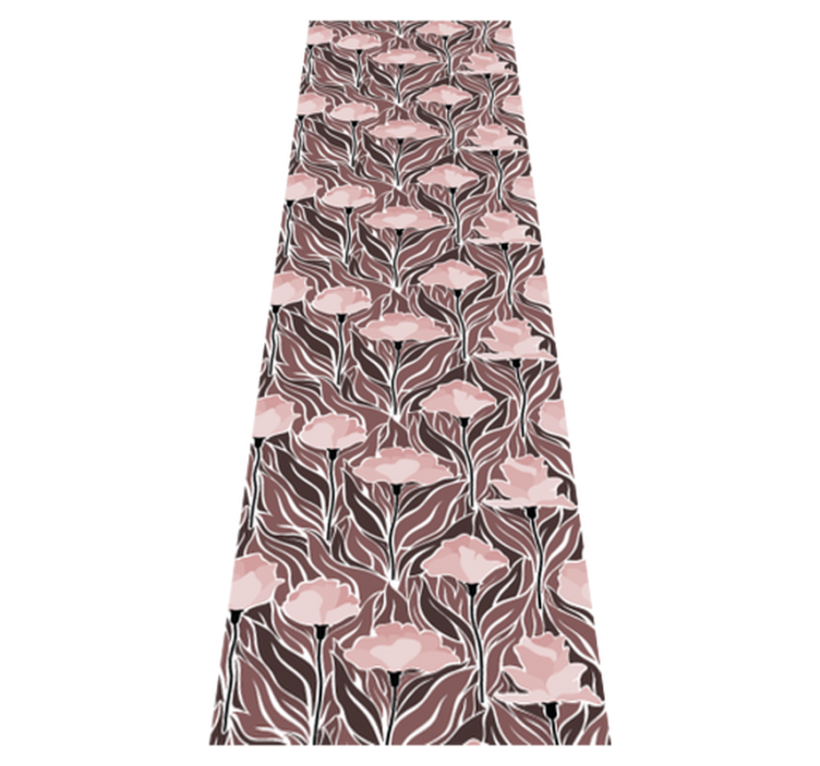 Tapete vinílico quarto padrão abstrato vintage - TenStickers