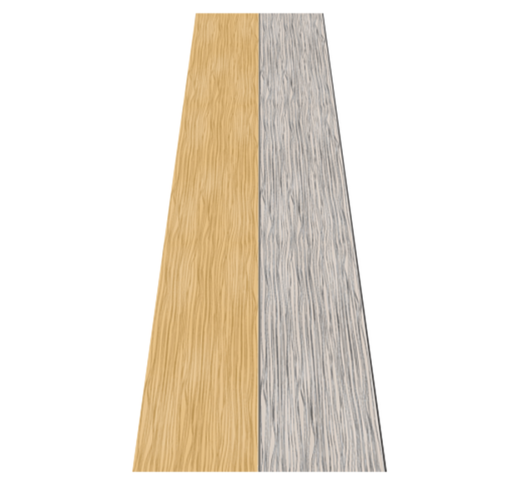 Tapete vinílico quarto cinza madeira - TenStickers