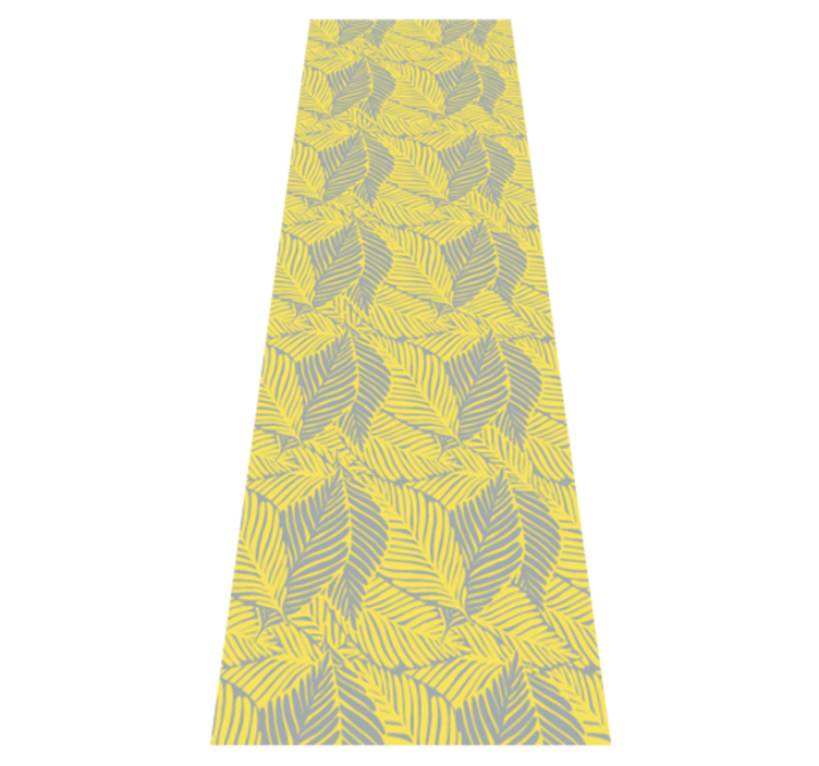 Tapete vinílico quarto folhas tropicais pantone - TenStickers