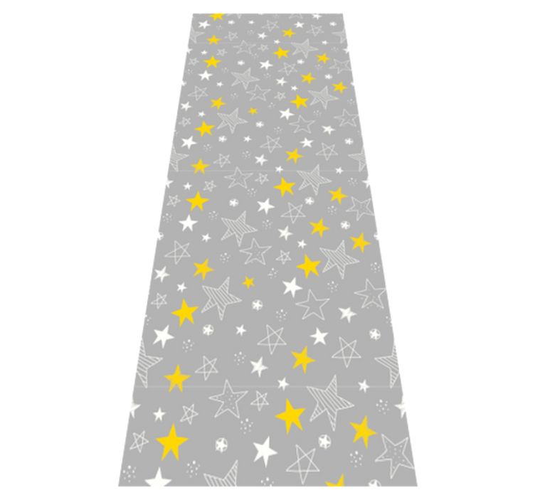 Tapete vinílico quarto estrelas pantone - TenStickers