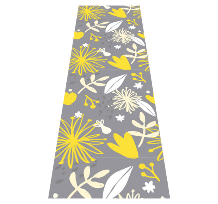 Tapete vinílico quarto floral vintage pantone - TenStickers