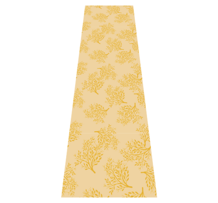 Tapete vinílico quarto árvores laranjeiras nórdicas - TenStickers