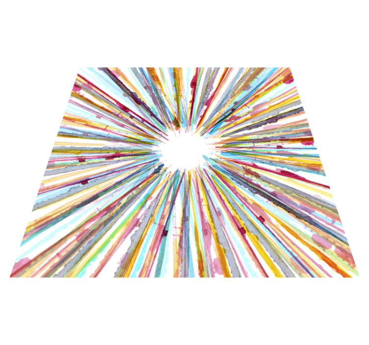 Tapete de vinil listrado em aquarela - TenStickers