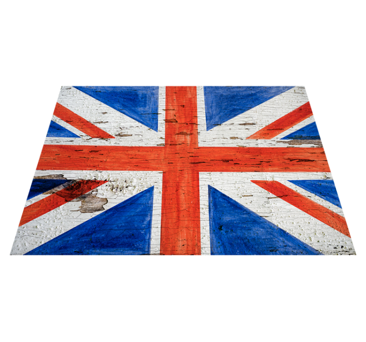 Tapete de vinil com bandeira britânica - TenStickers
