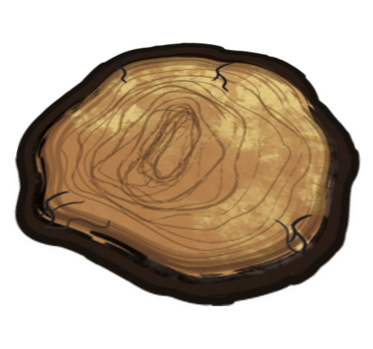 Tapete de vinil de tronco partido - TenStickers