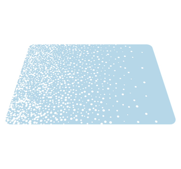 Tapete de vinil infantil com estampa de ervilhas - TenStickers