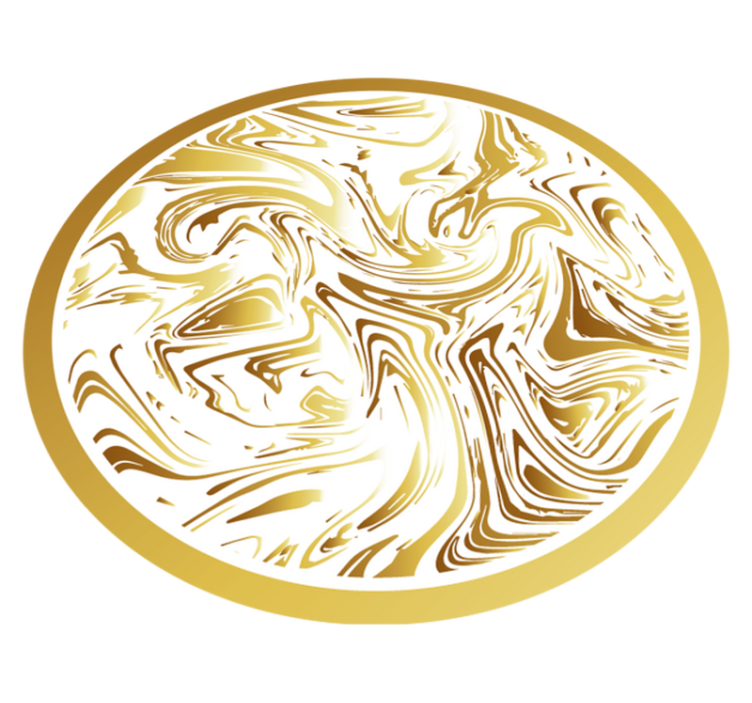 Tapete vinílico texturas sotaque de redemoinhos em mármore - TenStickers