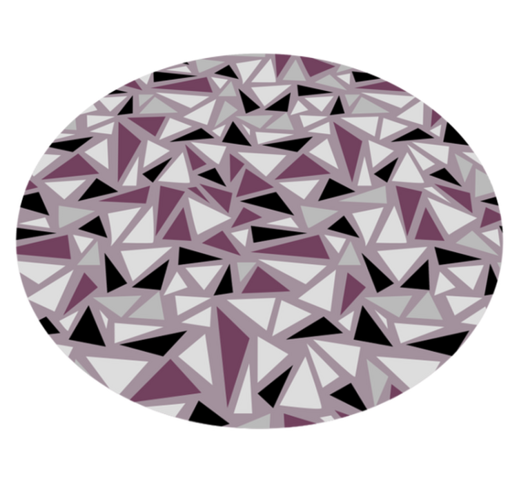 Mosaico de ladrilhos de mosaico roxo - TenStickers