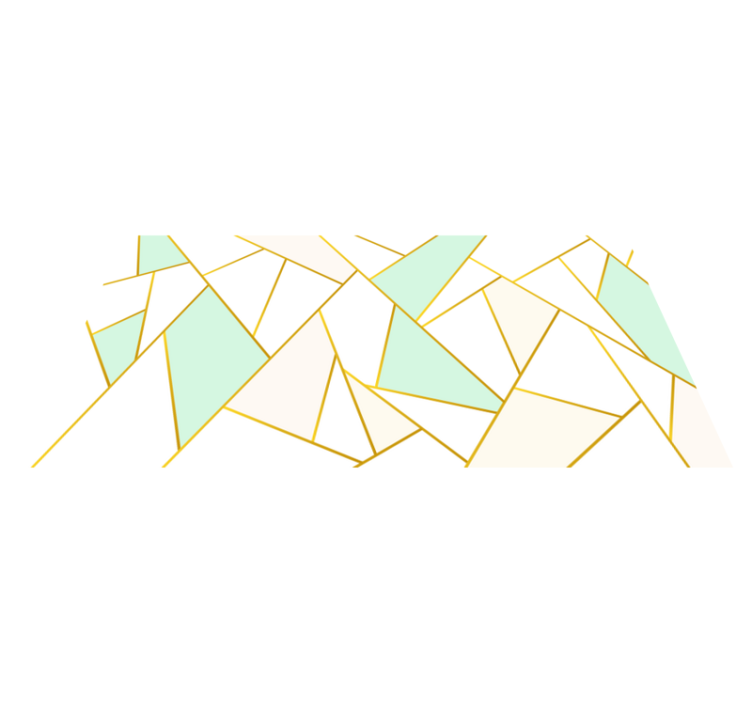 Ladrilhos de mosaico ouro tinta cobre - TenStickers