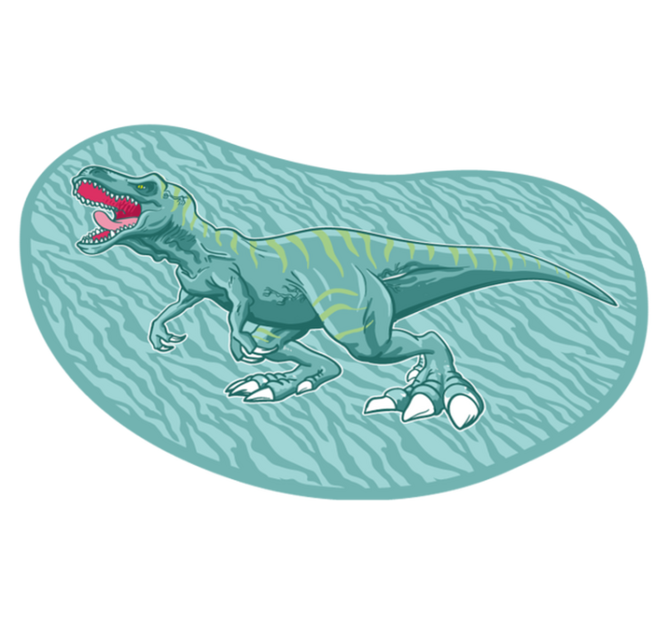 Tapete de animal dinossauro de tiranossauro rex listra - TenStickers