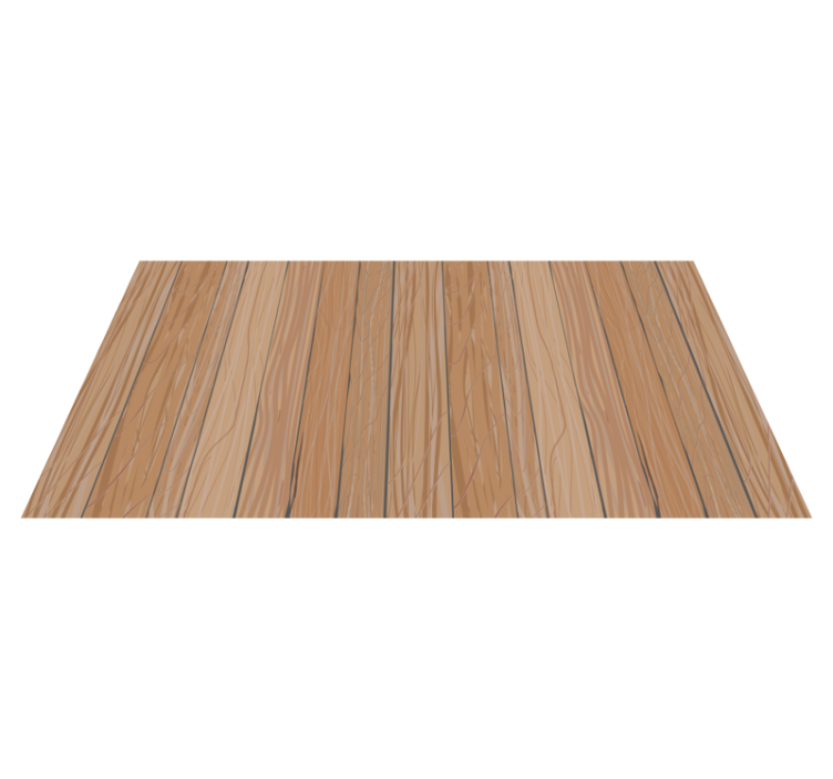 Corredor de vinil de placa de madeira clara - TenStickers