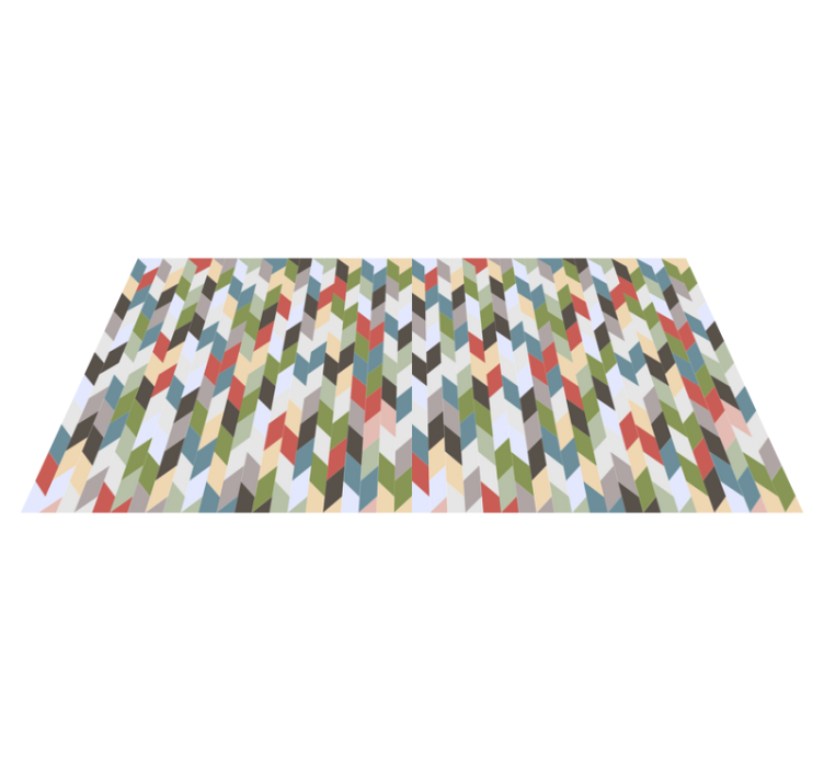 Tapete vinílico geométricas espectro de espinha de peixe - TenStickers